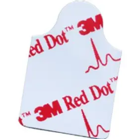 2330 3m Red Dot Ekg Tab Electrode Adult Foam Backing Resting Nonradiolucent 1.75x7/8 Inch