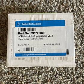 Agilent 39xl Incpu-boardin 742305 Programmed V6.18 New Sealed