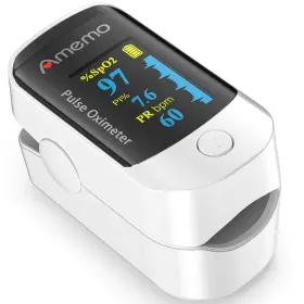 Ossimetri31 Amemo Pulse Oximeter Oled Display Oxygen Monitor Fingertip Blood Saturatio