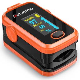 Amemo Oximeters02 Pulse Oximeter Oled Display Oxygen Monitor Fingertip Blood Saturation