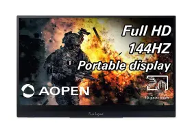 16pg7qt Aopen By Acer Portable Monitor 16pg7 Quart Pbmiuuzx 15.6-inch Full Hd 1920 X 108