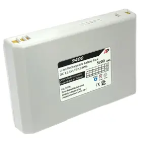 Mb-9400-l Artisan Power White Replacement Battery For Verathon Bvi 9400 Bladderscan 5