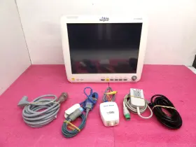 V1500a Axia Surgical Patient Monitor With Etco2 Spo2% Sensor &ecg Module Read T9