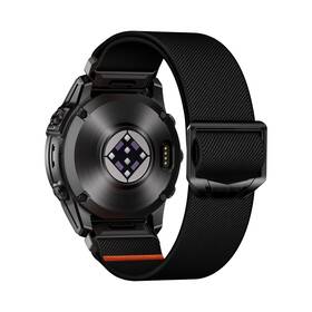 Bandletic B98eu-bd-gmf26-lbgt-black Stretchy Nylon Band Compatible With Garmin Fenix 5x Watch Spo... Fast Ship