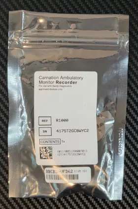 417st2gc8wyc2 Bardy Diagnostic Carnation Ambulatory Monitor Recorder #417st2gc8wyc2