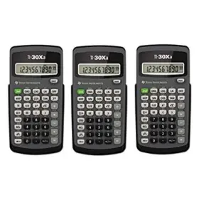 Ti-30xa Big Idea Design Llc 3 Pack Value Bundle Scientific Calculator 10-digit Lcd Ti-30xa Big Idea Design Llc 3 Pack Value Bundle Scientific Calculator 10-digit Lcd