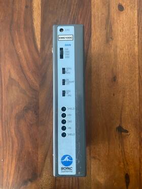 Biopac Emg100c Module - Working