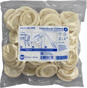 Brand Topsmedical 8542032486 Ultrasound Transducer Probe Covers - Box Of 100 1 Pack