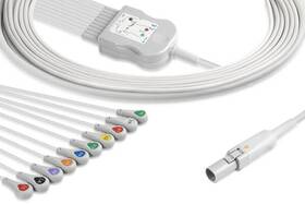 Bulbsandbatteries 60-00185-01 Replacement For Quinton Direct-connect Ekg Cables
