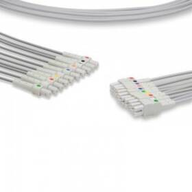 Bulbsandbatteries 746883541759 Replacement For Ge Healthcare Mac 1200 Lead Wire Set