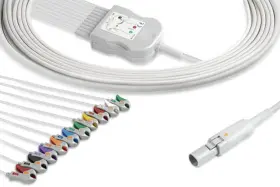 60-00184-01 Bulbsandbatteries 813490502536 Replacement For Quinton Direct-connect Ekg Cables