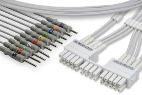 Lmt10-ln0 Bulbsandbatteries Replacement For Mortara Ekg Leadwires