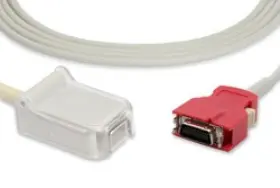Wx-dlbt-2 Bulbsandbatteries Replacement For Masimo 2365 Red Lnc-01 Spo2 Adapter Cables