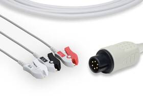 Bulbsandbatteries Wx-kghv-0 Replacement For Acuson Sequoia 512 Direct-connect Ecg Cables Pinch/grabber