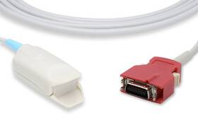 Bulbsandbatteries Wz-7kru-1 Replacement For Welch Allyn 75 Mt-b Connex Spot Direct-connect Spo2 Sensors Adul