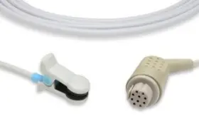 Wz-7ud6-1 Bulbsandbatteries Replacement For Datex Ohmeda Cardiocap I Direct-connect Spo2 Sensors Adult Ear C
