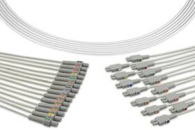Bulbsandbatteries Wz-84gx-9 Replacement For Marquette Mac 5500 Ekg Leadwires 1 Without Adapters