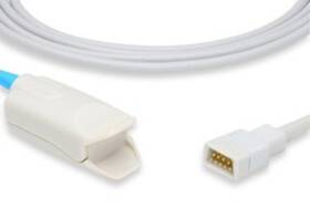 Bulbsandbatteries Wz-8e5r-2 Replacement For Welch Allyn Spot Vital Signs 4400 Short Spo2 Sensors Adult Clip