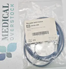 U410s-230 Cable And Sensors U410s-23 Reusable Sp02 Sensor - 9ft Adult Soft New