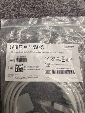 Cables And Sensors Ta-230290 Ecg Monitor Trunk Cable New In Box Fast Shipping