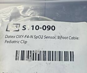 Cables & Sensors S403-090 Datex Ohmeda Compatible S110-090 Sp02 Sensor Pediatric 9 Pin End