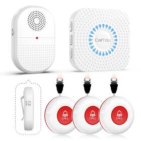 Calltou 779584902535 Wireless Caregiver Pager Call Button For Hard Of Hearing Waterproof 5