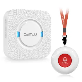 Cc01us Calltou 01a Caregiver Pager Wireless Call Button Nurse Alert System 500 Feet For Cc01us Calltou 01a Caregiver Pager Wireless Call Button Nurse Alert System 500 Feet For