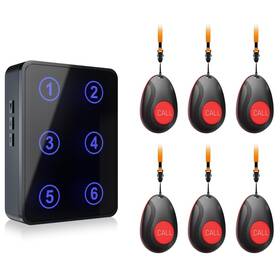 Calltou Cc16bl Wireless Caregiver Pager System 500 Ft Range Nurse Call Button F