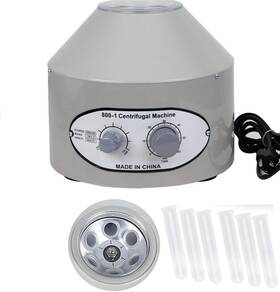 Calu Luky 20ml× 6 Desktop Electric Lab Laboratory Centrifuge Machine Medical Practice With Tim