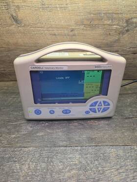 Cardell 9403bp Veterinary Vital Signs Monitor - Power Tested Only As Is For Part