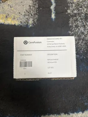 33030a Carefusion Carfusion Part Number Replacement Regulator