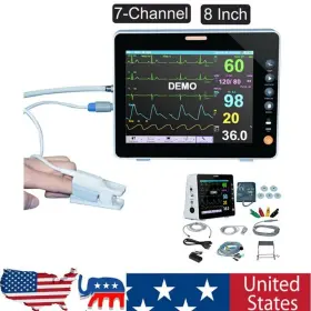 Spo2 Carejoy 190891236111 Portable Patient Monitor Ccu Vital Sign Ecg Nibp Resp Temp Hr Spo2 Carejoy 190891236111 Portable Patient Monitor Ccu Vital Sign Ecg Nibp Resp Temp Hr