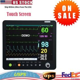 Carejoy Sf15c 15ftfttouchscreen Medical Patient Monitor 720 Hours Data Storage 6 Parameters Us