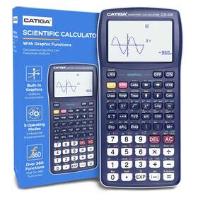 Catiga Cs-229-blue Cs229 Scientific Calculator With Graphics Functions Multiple Modes Wi