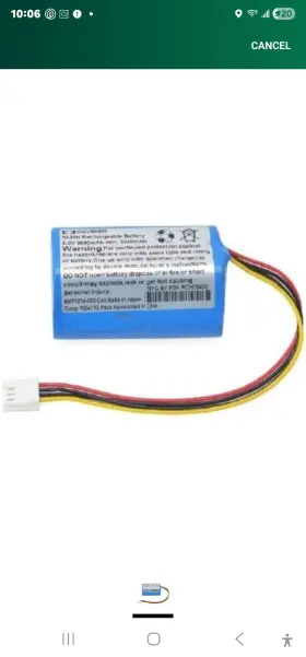 1054715 Coviden Covidien Kangaroo Epump Battery 1054715 Coviden Covidien Kangaroo Epump Battery
