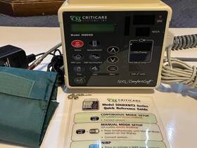 Csi 506dxn Criticare Series Comfort Cuff Nibp Spo2 Patient Monitor