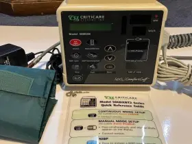 506dxn Csi Criticare Series Comfort Cuff Nibp Spo2 Patient Monitor