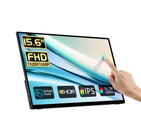 Cf15t Damrapt Dcr Portable Monitor Touchscreen 15.6 Inch 1080p 10-point Touch Screen Travel Monito