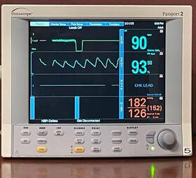 Datascope 0996-00-0045-005 Passport 2 Patient Monitor. Well Tested