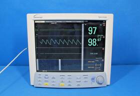 Datascope 0998-00-0500-0014a Spectrum Patient Monitor With Nibp Ecg Masimo Spo2 And Temp