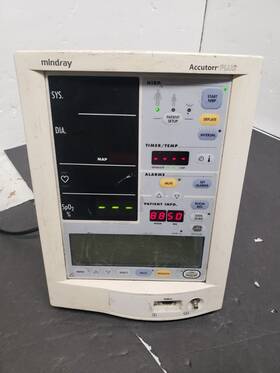 Datascope 0998-uc-0444-j71 0998-00-0444-j71 Mindray Accutorr Plus Monitor Only Power Tested