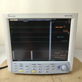 0998-uc-0500-1002a Datascope Spectrum Monitor Printer Spo2 Ecg Bp C02 Read