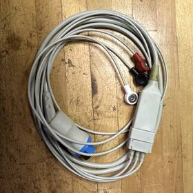 Datex Ohmeda 545307 3 Lead Complete Ecg Cable For Cardiocap 5 Patient Monitors And 545327