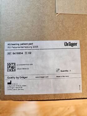 Dr Ger 8416804-02 Drager Kit Heating Patient Part Ref