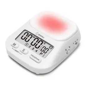 T-632awtdi Dretec Pomodoro Timer Productivity For Studying Large Button Interval White T-632awtdi Dretec Pomodoro Timer Productivity For Studying Large Button Interval White