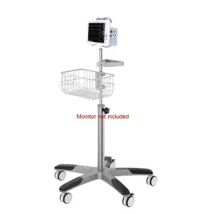 6001-accuorr-plus Eastshore Rolling Stand For Bionet Bm3/bm5/bm7 Monitor Small Wheel
