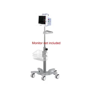 Mt201-ge4000 Eastshore Small Metal Base Rolling Stand For Bionet Bm3/bm5/bm7 Monitor New Mt303