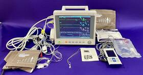 Edan Edan-im60 Im60 Patient Monitor Ecg Resp Nibp Spo2 Pr Touch Screen Plus All