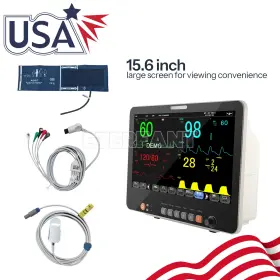 103020092 Eterfant 15.6 Inch Patient Monitor Icu Ccu Vital Sign For Hospital Ecg Nibp Resp Temp Spo2 Pr 103020092 Eterfant 15.6 Inch Patient Monitor Icu Ccu Vital Sign For Hospital Ecg Nibp Resp Temp Spo2 Pr