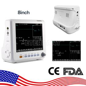 Eterfant Pm80b 8 Inch /15.6 Patient Monitor Icu Ccu Vital Sign Ecg Nibp Resp Temp Spo2 Pr